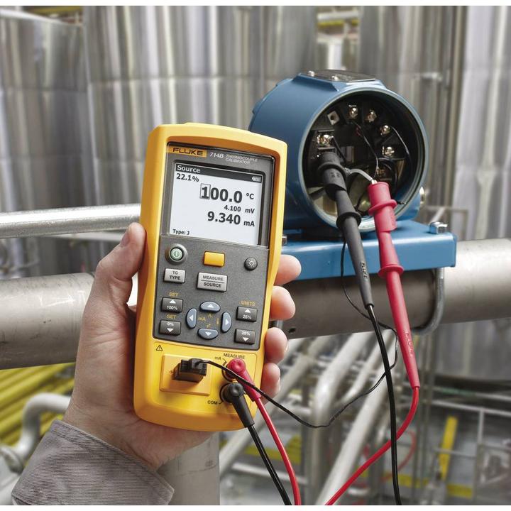 Actual product image Fluke 714B Calibrator Calibrated to factory standards