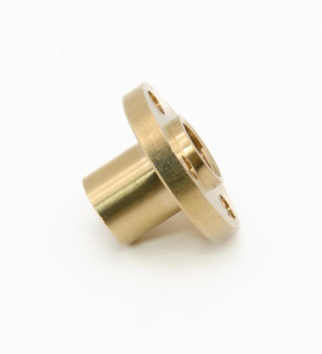Actual product image Purecrea TR8 Trapezoid Nut Brass Pitch 2mm
