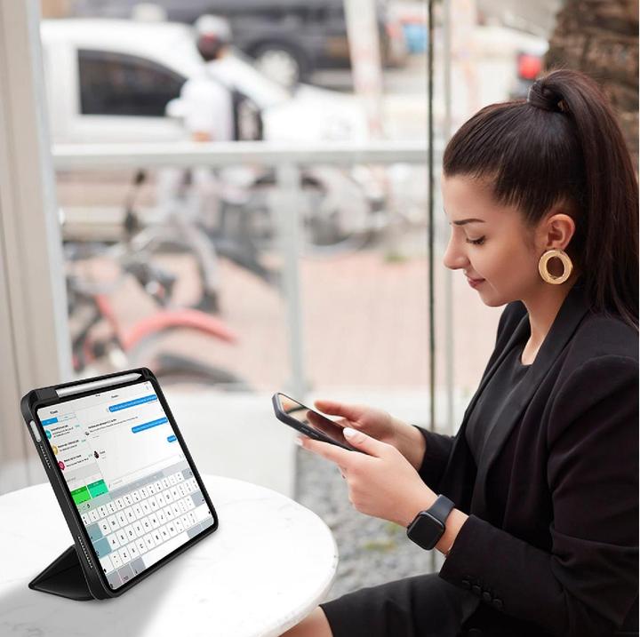 Image du produit 4smarts Folio Basic (iPad Pro 11 2022 (4e génération), iPad Pro 11 2020 (2. Gen), iPad Pro 11 2021 (3ème génération), iPad Air 11 2024 (M2))