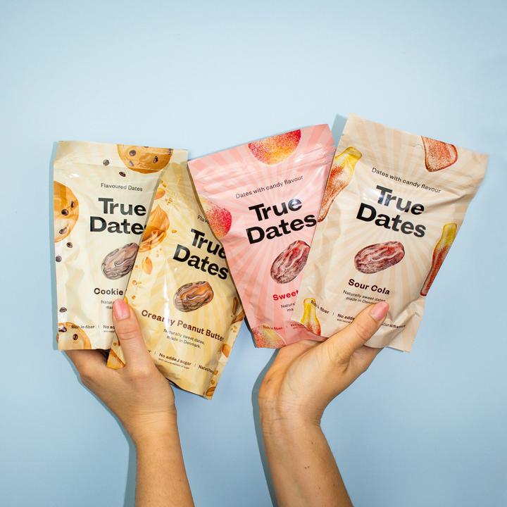 Produktbild True Gum True Dates – Saure Cola 100g, Produkttyp: Datteln (1 Stk., 100 g)
