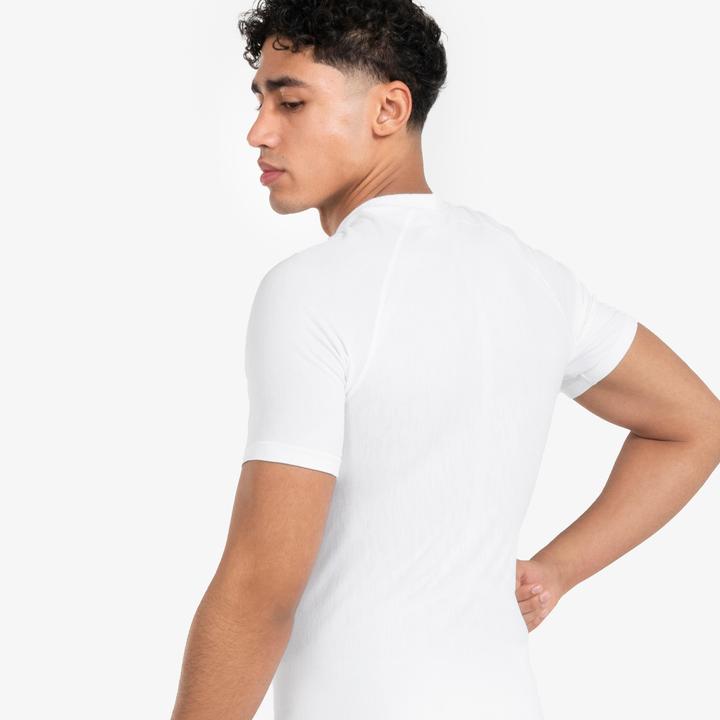 Produktbild Kipsta Damen/Herren Fussball Funktionsshirt kurzarm - Keepdry weiss (XXL)