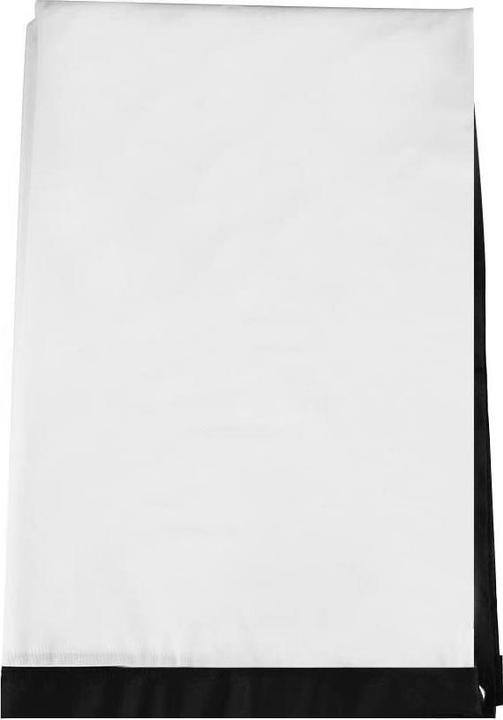 Actual product image Apfelkiste Faltbare Beamer Stoff Leinwand 16:9 Heimkino Projektionsfläche (120", 16:9)