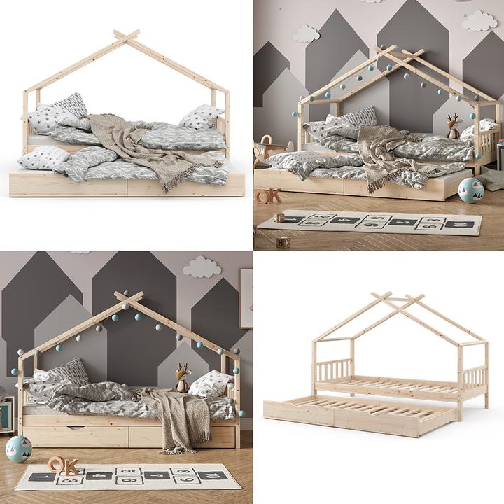 Produktbild VitaliSpa Hausbett Design (90 x 200 cm)