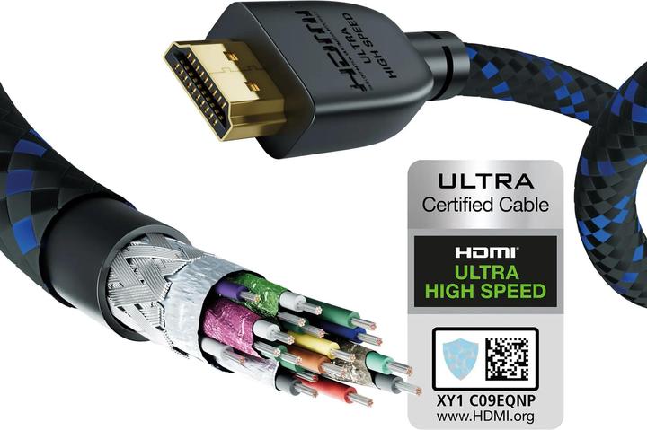 Produktbild Inakustik Premium Ultra High Speed HDMI 5.0m schwarz (5 m, HDMI)