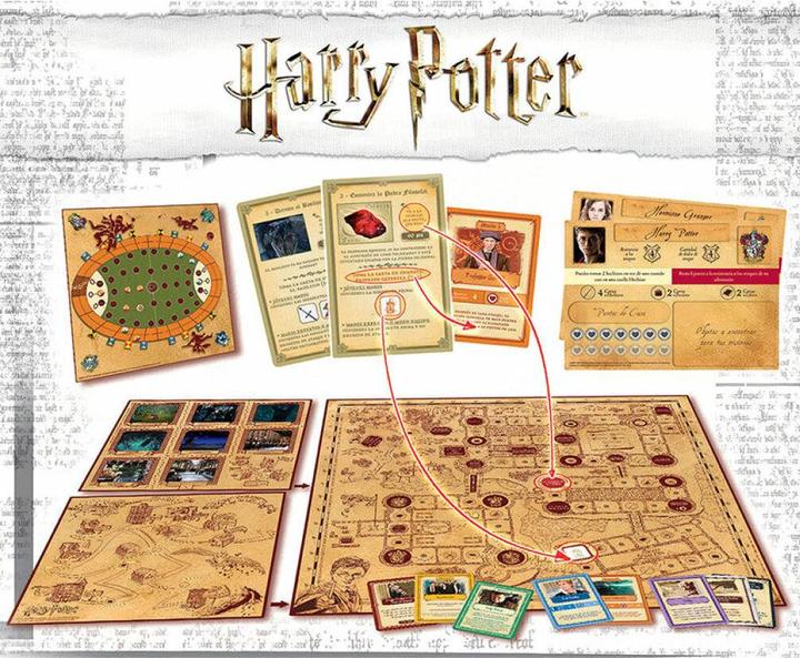Produktbild Educa Spanisch Harry Potter Ein Jahr in Hogwarts Spiel