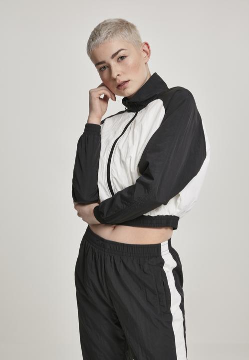 Immagine prodotto Urban Classics Giacca corta da donna Raglan Crinkle Batwing (L)