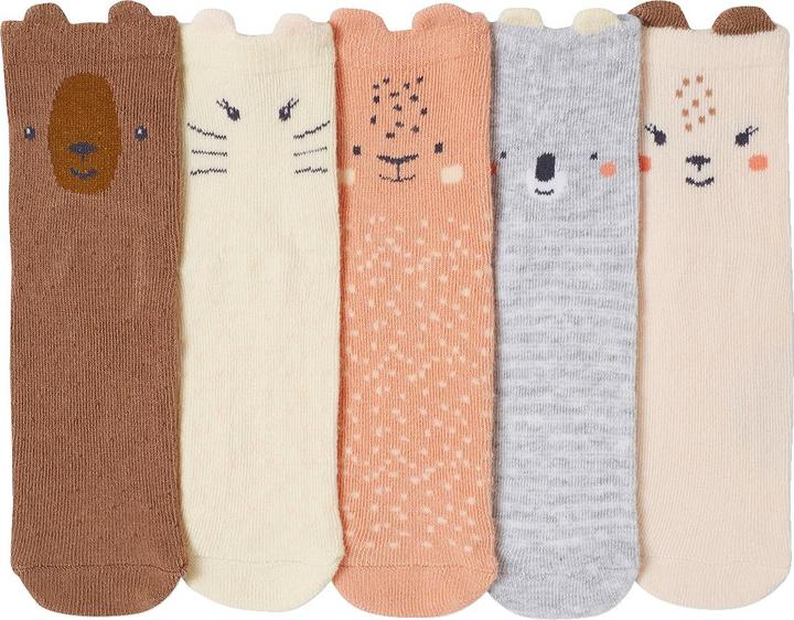 Produktbild Vertbaudet 5er-Pack Baby Socken mit Tieren Oeko-Tex (5er Pack, 23 - 26)