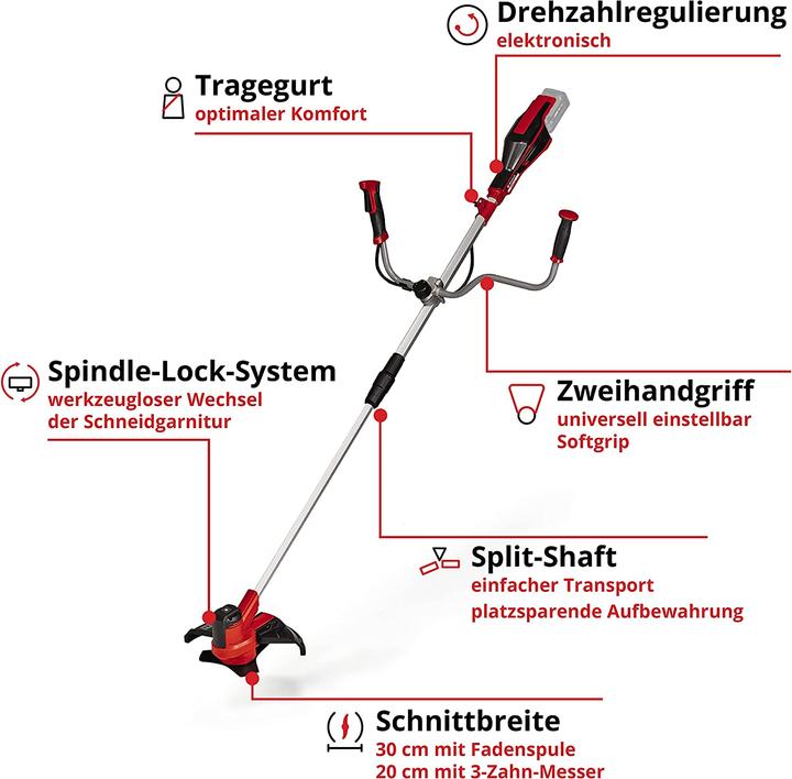 Image du produit Einhell Agillo 18/200 (Lame de coupe en métal)