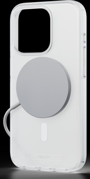 Actual product image Njord Slim Case 100% GRS MagSafe iPhone 15 Pro, Translucent (Apple iPhone 15 Pro)