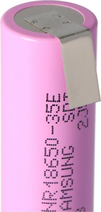 Produktbild Samsung Akku INR18650-35E flacher Pluspol auswählbar mit oder ohne Lötfahnen (1 Stk., 18650, 3500 mAh)