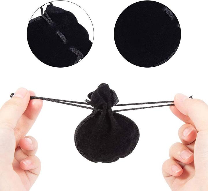 Actual product image ‎Nbeads Velvet bag