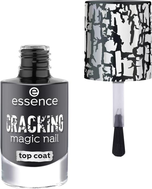 Produktbild essence Cracking Magic Nail Top Coat 01 Crack me up (Schwarz, Top Coat)