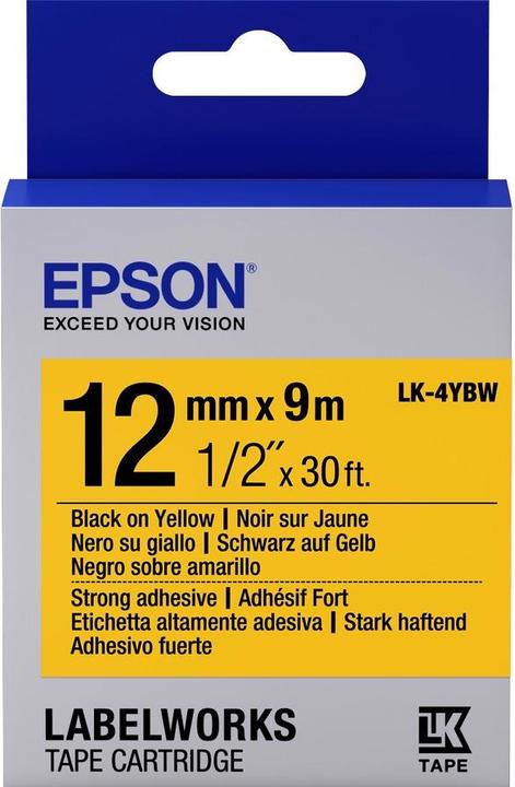 Epson Lc-4ybw9 (1.20 cm, Black, Yellow)