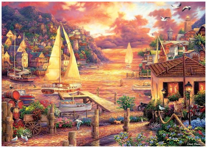 Actual product image Heidi Cheese Line HeiDi Art Puzzle 3000 pcs. 5524 Chuck Pinson's Sea of Gold (3000 pieces)
