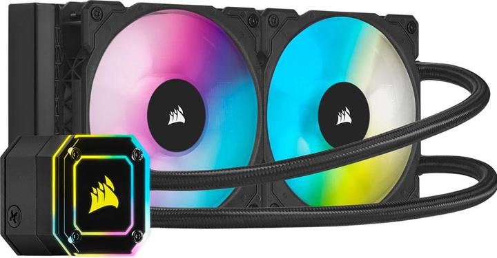 Actual product image Corsair iCUE H100i ELITE RGB Liquid CPU Cooler