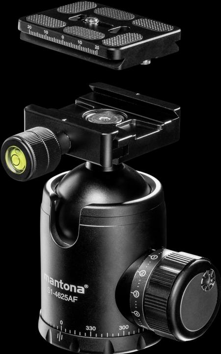 Actual product image mantona Fortress 46 Ball Head (S1-4625AF) (Spherical head)