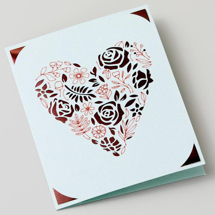 Produktbild Cricut Insert Cards Rainbow R40 12,1cm x 16,8cm 30-pack (P)