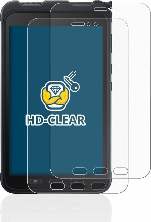 Produktbild BROTECT Schutzfolie Displayschutz Klar (2 Stück, Galaxy Tab Active 3)