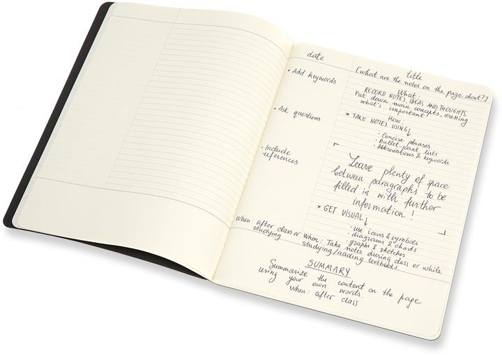 Immagine prodotto Moleskine Taccuino di studio (A4, Rigatura speciale, Copertina morbida)