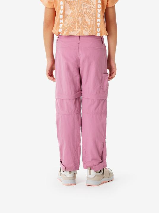 Actual product image Quechua Zip-Off-Hose MH500 Kinder Gr. 92–116 Bergwandern rosa (92, 98)