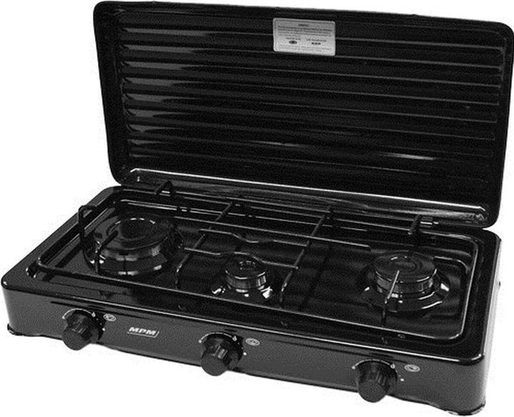 Image du produit MPM SMILE-KN-03/1KB Plan de travail Plaque de cuisson à gaz 3 zone(s)