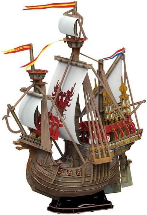 Actual product image - 3D-Puzzle 207 Teile in einer dekorativen Box (Durmstrang-Schiff) (207 pieces)