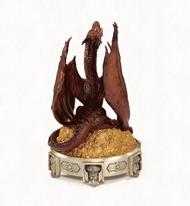 Actual product image Noble Collection Le Hobbit - Désolation de Smaug: Smaug - Avec Brûleur d'encens