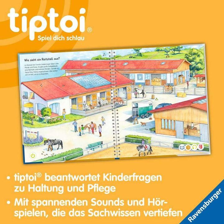 Actual product image tiptoi Pferde und Ponys (German, Susanne Gernhäuser, Melanie Brockamp, 2022)