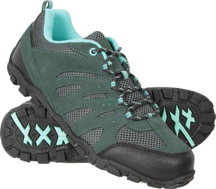 Actual product image Mountain Warehouse Womens/Ladies Outdoor II Suede Walking Shoes (40)