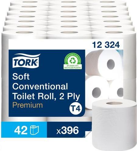 Actual product image Tork Toilet paper T4 Premium 2-ply (42 x)