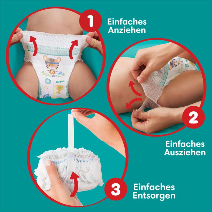 Produktbild Pampers Baby-Dry Pants (Gr. 4, Monatsbox, 180 Stück)