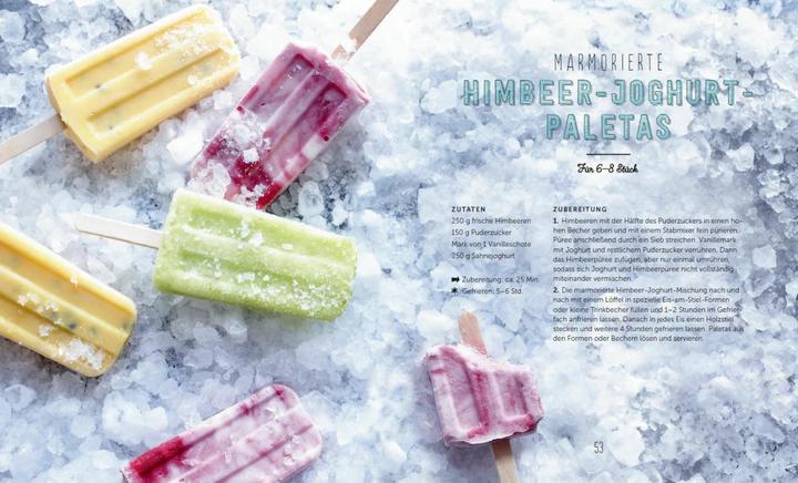 Produktbild Bestes Eis selbst gemacht - Die besten Rezepte für Cremeeis, Fruchteis, Sorbets, Frozen Yogurt (Deutsch, Andreas Neubauer, 2021)