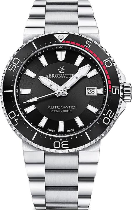Immagine prodotto Aeronautec ANT-44086-01 Sports Diver Automatico 43mm 200M (Orologio sportivo, 43 mm)