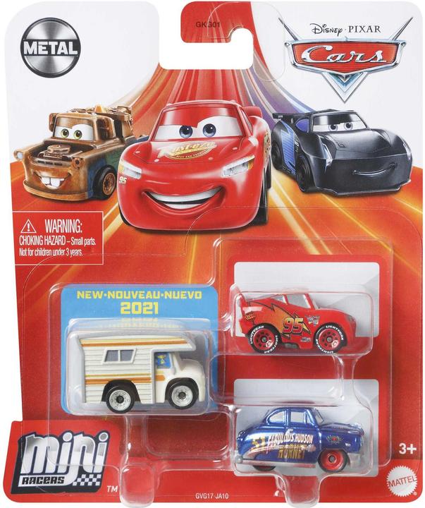 Mattel Mini Racers 3-er Pack