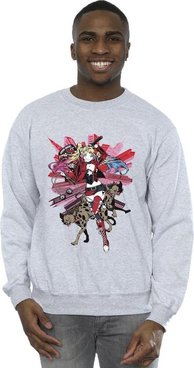 Produktbild Harley Quinn Hyänen Baumwoll Sweatshirt (S)