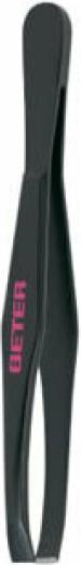 Produktbild Beter PINZA depilar punta recta acero negro
