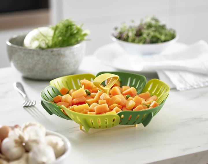 Produktbild Joseph Joseph Bloom Faltbarer Dampfgareinsatz (16 cm, Kunststoff)