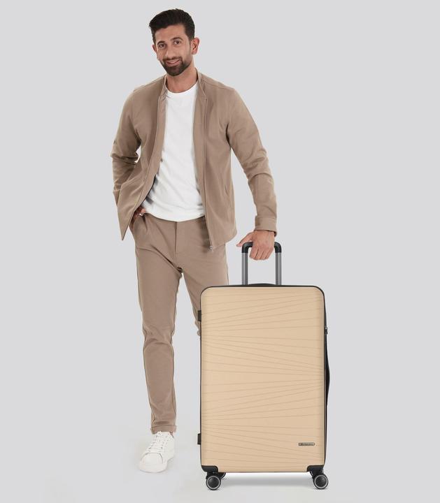Immagine prodotto Franky Dallas 3.0 Carrello a 4 ruote M 65 cm con piega elastica (74 l, M (50 - 90l))