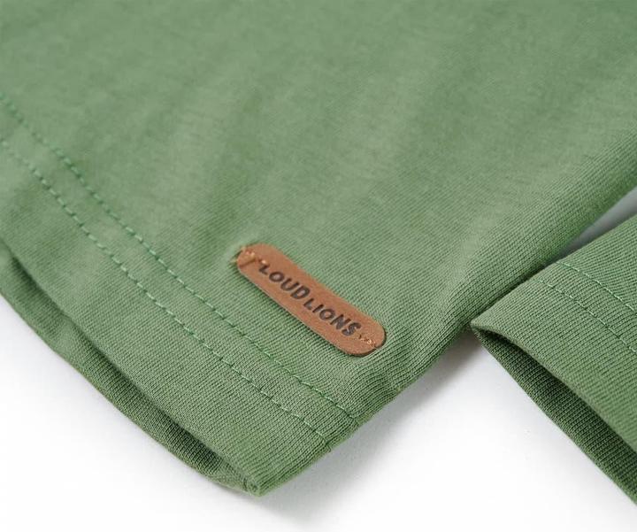 Produktbild VidaXL Kinder-Langarmshirt Helles Khaki 92,Material: 100 (92)