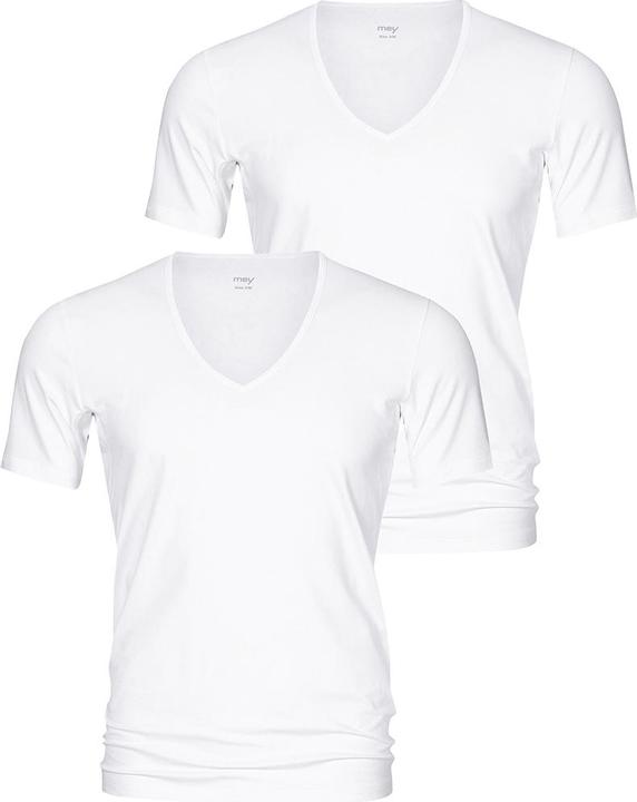 Produktbild Mey 2er Pack Dry Cotton T-Shirt mit V-Ausschnitt (M)