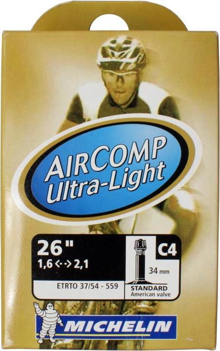 Actual product image Michelin ULTRA LIGHT 26x1.60/2.10 Schrader 35mm (Schrader (AV), 26", 35 mm)