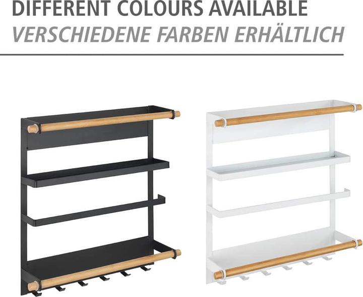 Immagine prodotto Wenko Scaffale magnetico da cucina Magna nero
