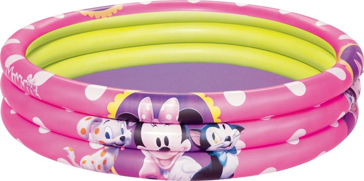 Produktbild Bestway 3-Ring Pool, 282 L, Round, 2 yr(s), Minnie Mouse, Vinyl, Multicolour