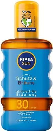 NIVEA Sun Protect und Bronze (Sonnenöl, SPF 30, 200 ml)
