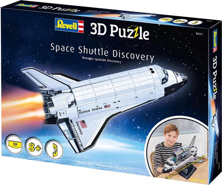 Image du produit Revell 3D Puzzle Space Shuttle Discovery 00251 1 pièce (126 pièces)