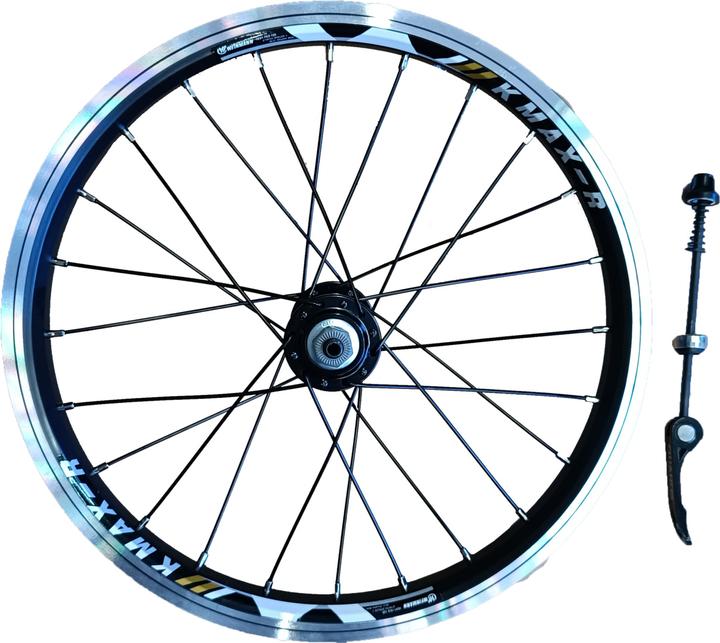 Actual product image Mustang Velo Front wheel 16&quot 100/5mm QR 28L. (Front wheel, 16")