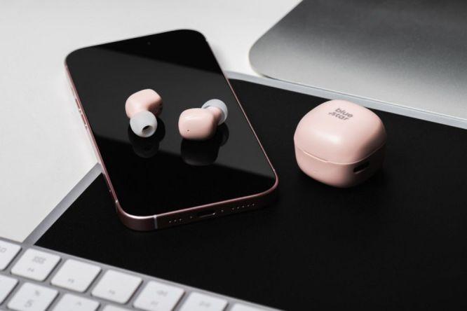 Actual product image Wired headphones Blue Star BLUE STAR wireless earphones bluetooth TWS Mini A19 pink (3.50 h, Wireless)