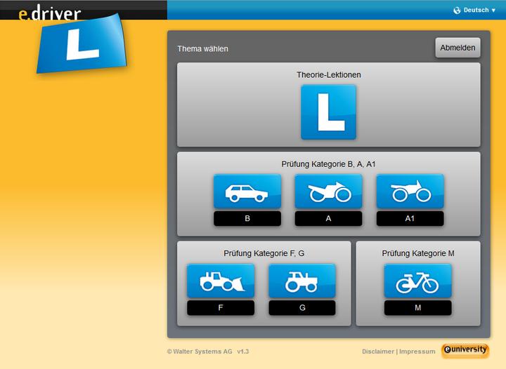Immagine prodotto eUniversity e.driver Web App Bundle Edition (PC/Mac) (D/F/I) (12 mesi)