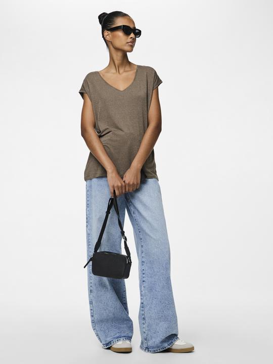 Actual product image Pieces Pcbillo Tee Lurex Stripes Noos Bc (XS)
