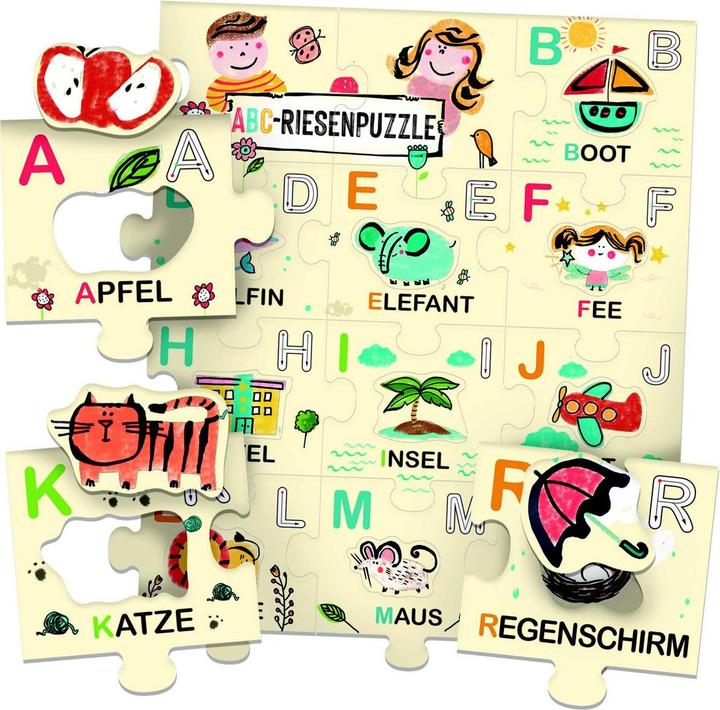 Immagine prodotto Headup Games eco play - Puzzle gigante ABC (Italiano)